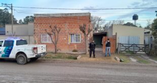 INFORME POLICIAL- ALLANAMIENTO Y DETENCIÓN POR ROBO AGRAVADO