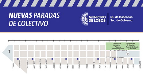 NUEVAS PARADAS DE MICROS PARA EL SERVICIO QUE LLEGA HASTA EL CEMENTERIO ...