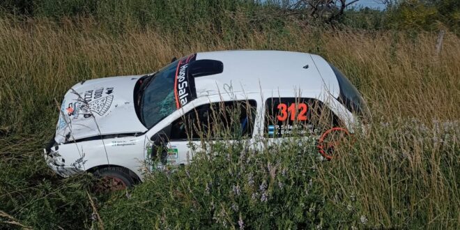 TRAGICO ACCIDENTE EN EL RALLY: EL AUTO DE PABLO SALA SE DESPISTÓ Y HAY UN ESPECTADOR DE LAS CHACRAS FALLECIDO