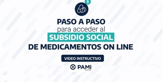 PAMI: ASÍ FUNCIONA EL NUEVO SISTEMA PARA ACCEDER A LOS MEDICAMENTOS GRATUITOS