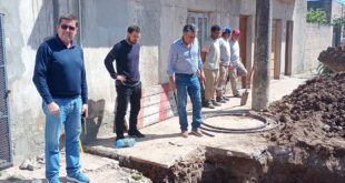 AVANZA LA OBRA DE DESAGÜES DEL BARRIO FONAVI: CON UNA INVERSIÓN DE $ 150 MILLONES, EN DOS MESES ESTARÁ TERMINADA
