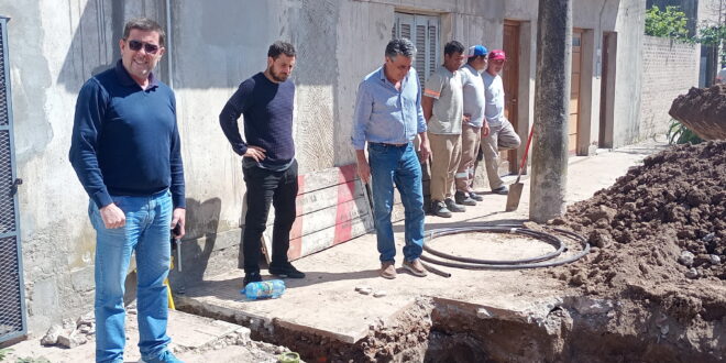 AVANZA LA OBRA DE DESAGÜES DEL BARRIO FONAVI: CON UNA INVERSIÓN DE $ 150 MILLONES, EN DOS MESES ESTARÁ TERMINADA