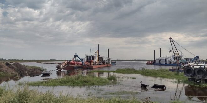 IMPORTANTE ANUNCIO: RETOMARAN LAS OBRAS DEL DRAGADO DEL RIO SALADO, BENEFICIANDO A PRODUCTORES Y POBLADORES DE 59 MUNICIPIOS
