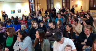 NOTABLE ESPECTÁCULO MUSICAL EN LA SOCIEDAD ESPAÑOLA, UNA INICIATIVA DEL GRUPO DE APOYO A LA CULTURA: EL PÚBLICO COLMÓ LA SALA Y OVACIONÓ A LOS ARTISTAS