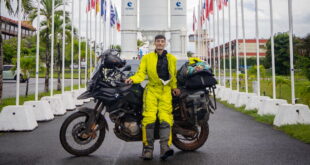 LA HISTORIA DE JUAN BECCACECI, EL LOBENSE QUE SE PROPUSO LLEVAR A CABO UNA TRAVESÍA ÚNICA: RECORRER EN SU MOTO TODO EL CONTINENTE, DE USHUAIA A ALASKA
