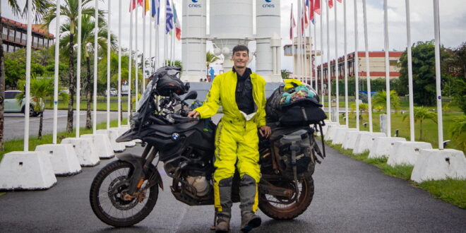 LA HISTORIA DE JUAN BECCACECI, EL LOBENSE QUE SE PROPUSO LLEVAR A CABO UNA TRAVESÍA ÚNICA: RECORRER EN SU MOTO TODO EL CONTINENTE, DE USHUAIA A ALASKA