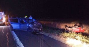 CHOQUE ENTRE TRES AUTOS Y UN MUERTO EN RUTA 205: UN LOBENSE INVOLUCRADO EN EL SINIESTRO