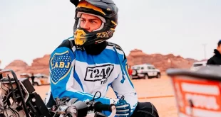 MANU ANDÚJAR SE PREPARA CON TODO PARA PARTICIPAR DE ESTE RALLY DAKAR 2026, QUE COMIENZA EL SÁBADO 3 DE ENERO