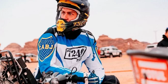 MANU ANDÚJAR SE PREPARA CON TODO PARA PARTICIPAR DE ESTE RALLY DAKAR 2026, QUE COMIENZA EL SÁBADO 3 DE ENERO