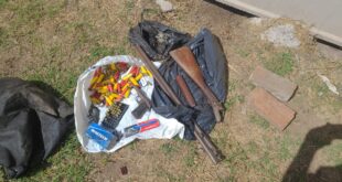 HALLAZGO DE ARSENAL DE ARMAS DE FUEGO EN LOBOS – INFORME POLICIAL