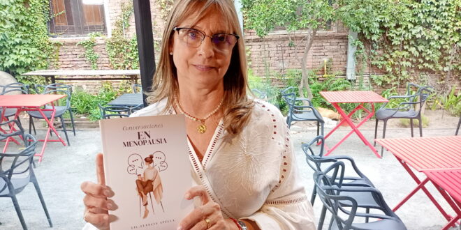 LA LIC. EN NUTRICIÓN ELVECIA APELLA PRESENTÓ SU PRIMER LIBRO, “CONVERSACIONES EN MENOPAUSIA”, ANTE UN GRAN MARCO DE PÚBLICO