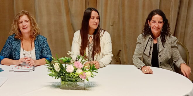 EL GRUPO DE APOYO A LA CULTURA REALIZÓ UNA NUEVA EDICIÓN DE SU PROPUESTA “MUJERES DE LOBOS”, CON EL TESTIMONIO DE LAURA EGLI, MARTINA MÜLLER Y MALENA BERRUETA