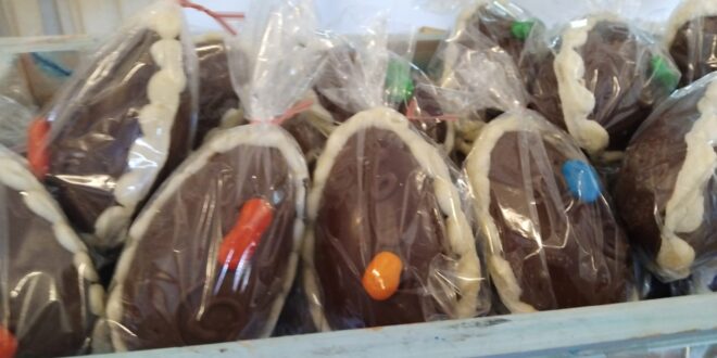 PARA ESTAS PASCUAS: LA MEJOR VARIEDAD Y PRECIO EN CHOCOLATERÍA ARTESANAL LA ENCONTRÁS EN EL LOCAL DE “BOMBONES NANCY”- TE INVITAMOS A DESCUBRIRLO