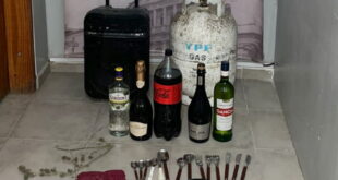 INFORME: TRAS UNA PERSECUCIÓN A DOS SOSPECHOSOS, LA POLICÍA DE EMPALME LOGRÓ RECUPERAR ELEMENTOS PRESUNTAMENTE ROBADOS