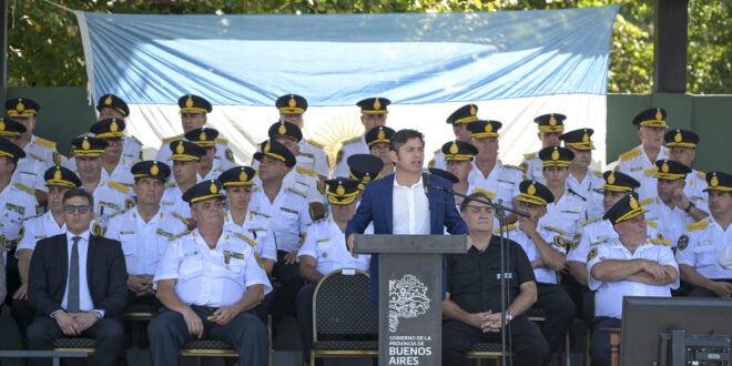 CON LA FIRMA DE GOBERNADOR KICILLOF, LA PROVINCIA OFICIALIZÓ AUMENTOS SALARIALES PARA POLICÍAS Y AGENTES DEL SERVICIO PENITENCIARIO BONAERENSE