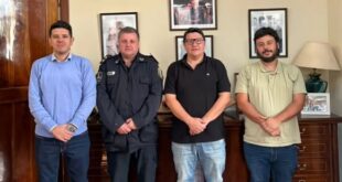 EL COMISARIO PEDRO LÓPEZ, QUE PRESTÓ SERVICIO EN LOBOS HASTA LA SEMANA PASADA, ASUMIÓ EN GRAL. LAS HERAS