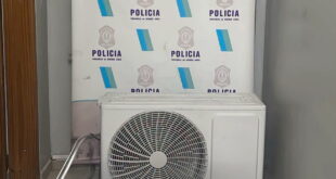 INFORME POLICIAL: RECUPERAN ELEMENTOS ROBADOS DE UNA VIVIENDA EN EMPALME