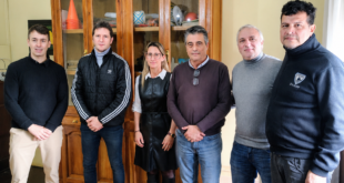 EL INTENDENTE ETCHEVERRY SE REUNIÓ CON REPRESENTANTES DEL GREMIO LA FRATERNIDAD POR LA PROLONGADA INTERRUPCIÓN DE LAS OBRAS DEL RAMAL MERLO-LOBOS