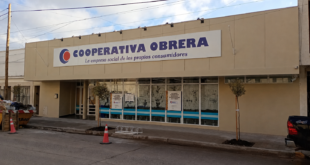 NUEVO SUPERMERCADO EN LOBOS: EL 16 DE JULIO A LAS 16 HS., LA COOPERATIVA OBRERA INAUGURA SU LOCAL EN LA CALLE ALBERTINI, CON PRECIOS MUY COMPETITIVOS