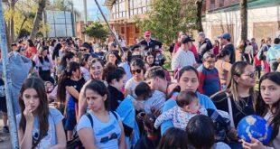 UNA MULTITUD CELEBRÓ EL DÍA DEL NIÑO EN EMPALME EN LA PLAZA MARTÍN FIERRO Y LA SOLIDARIDAD HIZO POSIBLE UNA FIESTA INOLVIDABLE