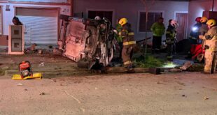 ESTA MADRUGADA: ACCIDENTE FATAL EN AV. YRIGOYEN: FALLECIÓ UN JOVEN DE 24 AÑOS