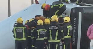 CORTE TOTAL DE LA RUTA 205 POR EL VUELCO DE UN CAMIÓN CARGADO DE GAS BUTANO: LOS DETALLES