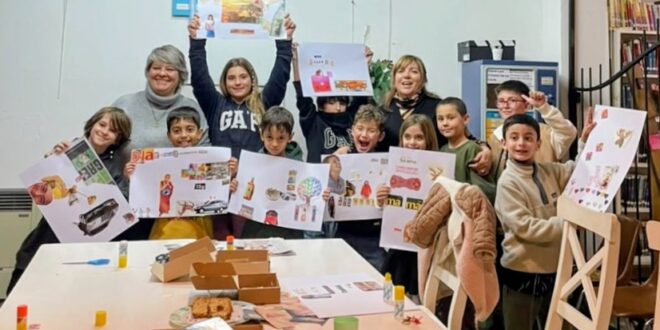 ENTRE LIBROS, JUEGOS Y EMOCIONES: UNA NUEVA MERIENDA LITERARIA REUNIÓ A LOS CHICOS EN LA BIBLIOTECA CAPPONI