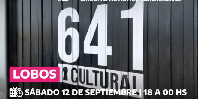 PARA AGENDAR- SE VIENE LA SEGUNDA EDICIÓN DE «RUTA CULTURAL COOPERATIVA»: EVENTO GRATUITO CON MÚSICA Y ARTE EN LA SEDE DE PORTÓN 641