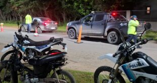 OPERATIVO DE SATURACIÓN EN LOBOS: 36 ACTAS, 10 MOTOVEHÍCULOS SECUESTRADOS Y UN DEMORADO