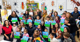 LECTURA, ARTE E IMAGINACIÓN: LOS CHICOS DISFRUTARON DE UNA MERIENDA LITERARIA DIFERENTE EN EL ATELIER DE MIRIAM RITENUTI