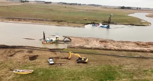 PREOCUPACIÓN EN LA PROVINCIA POR POSIBLES INUNDACIONES: DENUNCIAN QUE SIGUE PARALIZADO UN TRAMO CLAVE DEL PLAN MAESTRO DEL RÍO SALADO